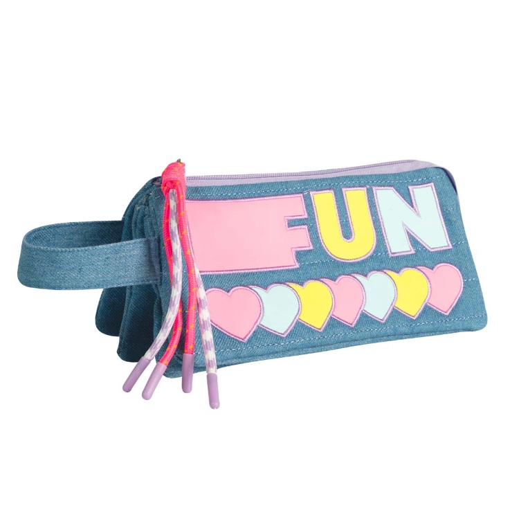 Cartuchera Escolar Mooving 2026 Cuadruple Quitapesares Art.1532203